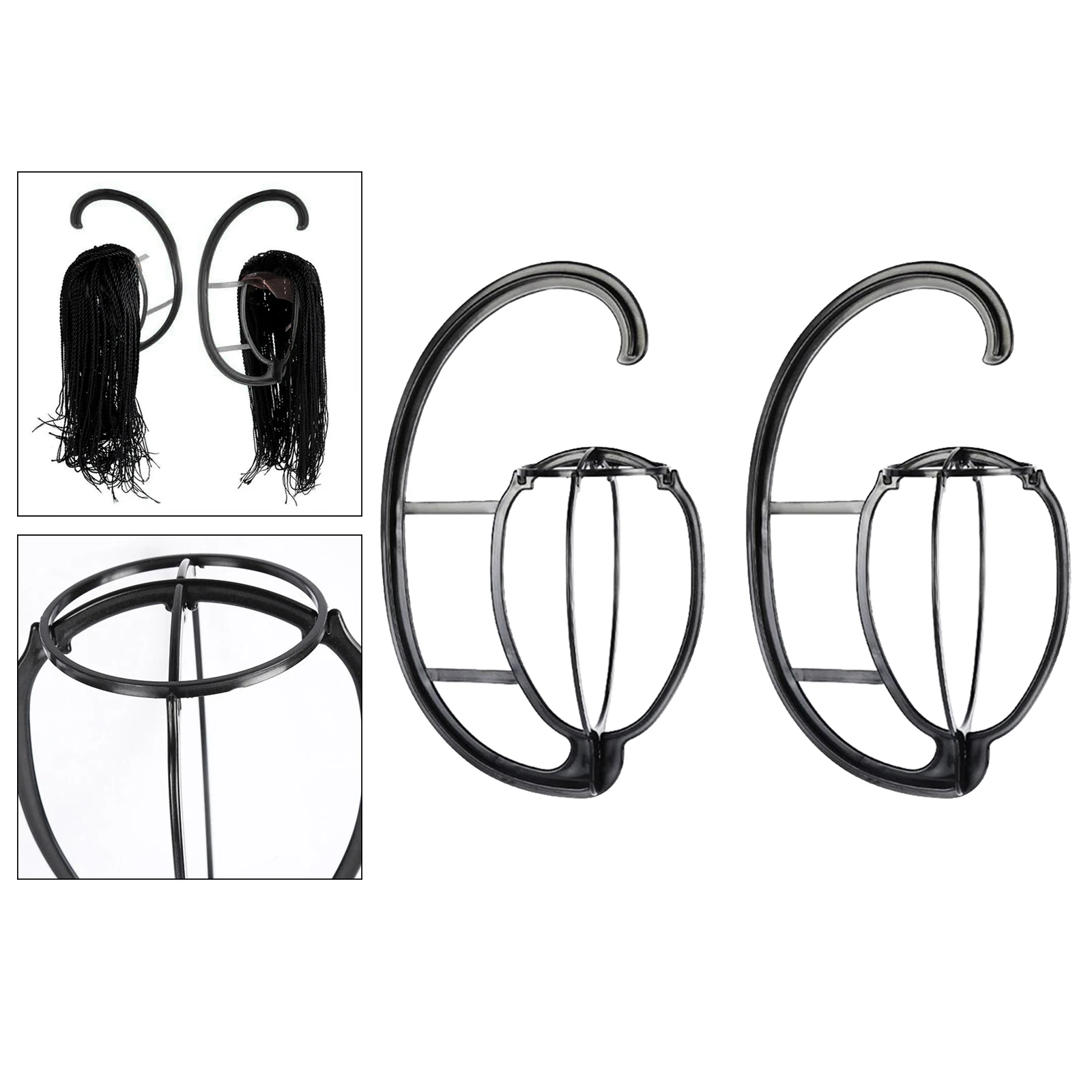 2 шт. подставка для париков многоцелевой Применение шапка парика волосы голова