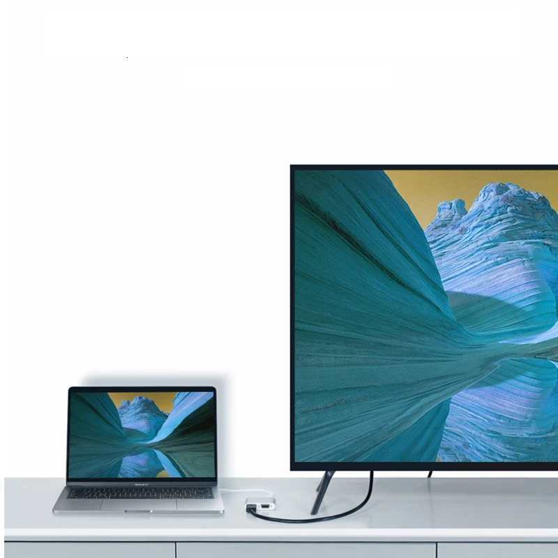 Usb type C к HDMI 4k VGA адаптер Thunderbolt 3 Dock конвертер USB-C ключ для samsung GALAXY Note8 S9 S8 MacBook pro P10 P20