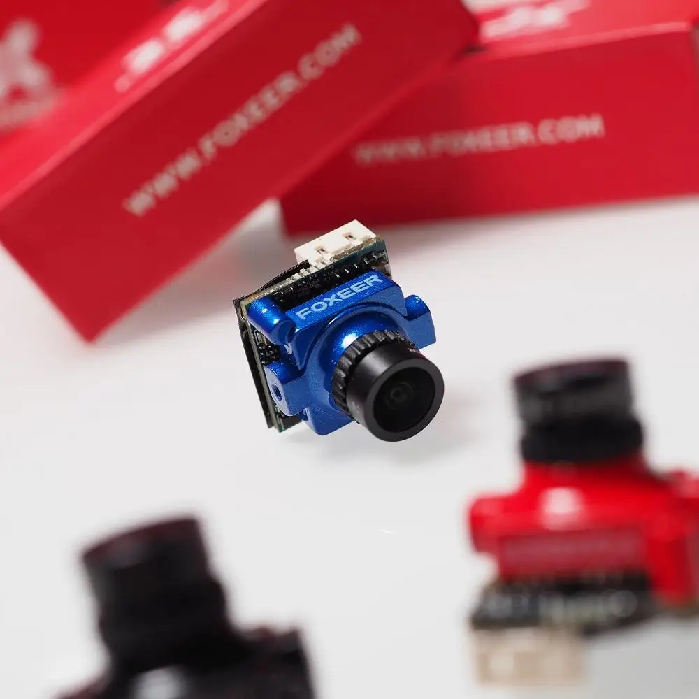 Foxeer Arrow Micro Pro 1/3 &quotCCD 1 8 мм 4:3 600TVL PAL/NTSC FPV камера с OSD черный/синий/красный для