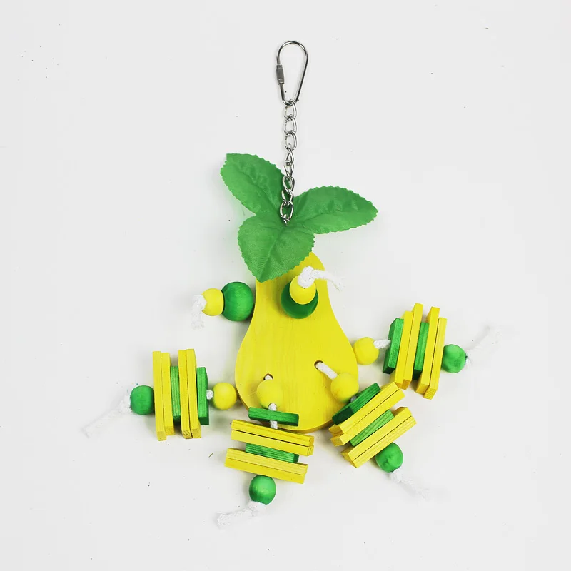 Игрушечная птица жевательная игрушка для питомцев попугаев попугая красочные