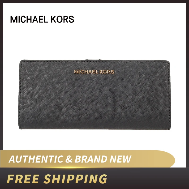 Майкл Корс Jet набор путешествия плоский тонкий Двойные Бумажник