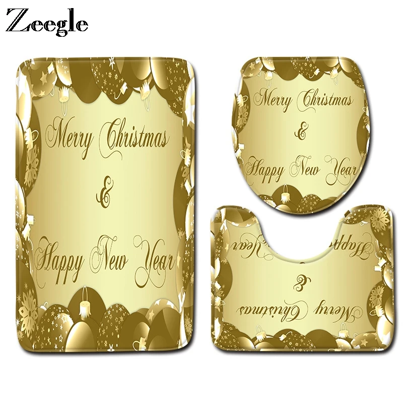 Zeegle 3 шт. коврики для ванной Впитывающий Коврик Противоскользящий коврик