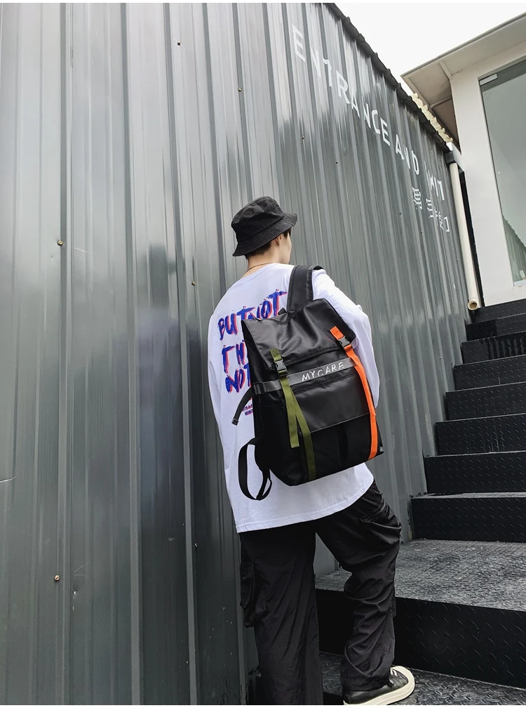 

BB2494 Новый вместительный мужской корейский Повседневный модный трендовый вместительный дорожный рюкзак