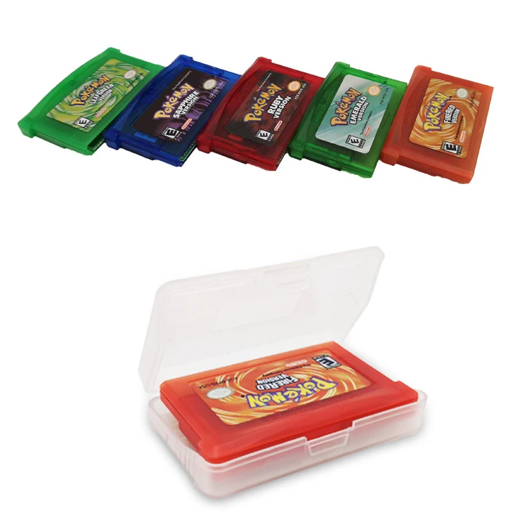 Takara Tomy GB GBC GBM GBA SP английская версия серия Pokemon классические игровые картриджи DS