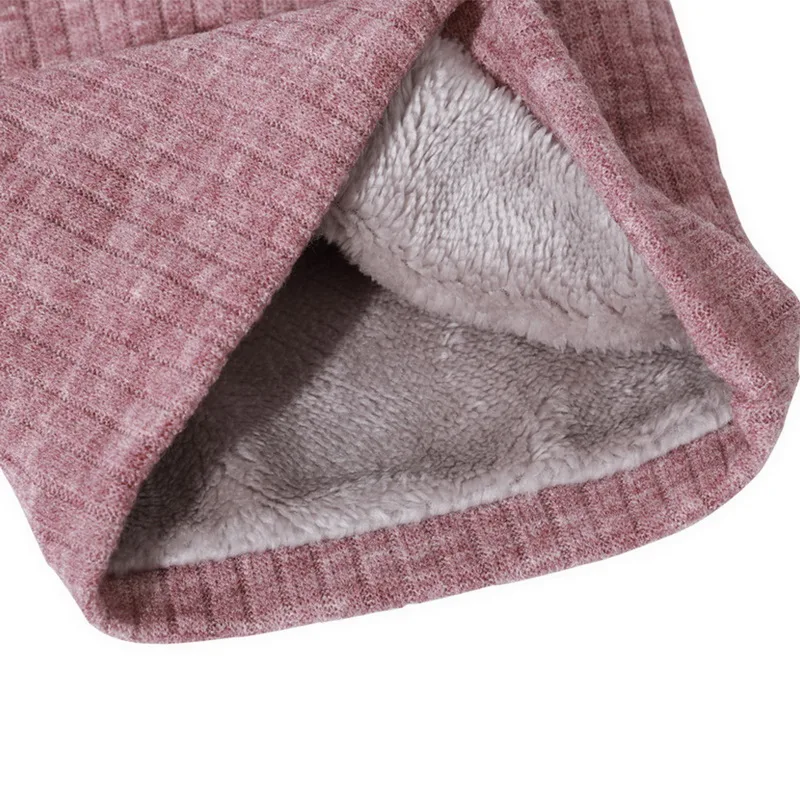 

Unisex Winter Men Women Warm Knitted Ring Scarves Thick Elastic Knit Mufflers Children Neck Warmer Boys Girl Plush Scarf Collar