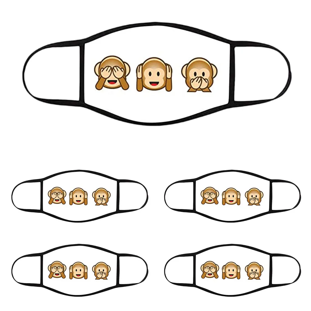 Для взрослых 5 шт. универсальный пыленепроницаемый и моющийся под смогом Ma $ k в