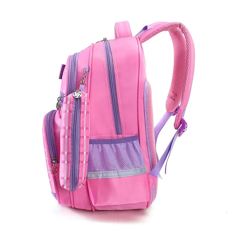 Lovely Kids Fashion Backpacks ZIRANYU Orthopedics Schoolbag for Girls Candy Color Mochila Primary School Student Bag Female Bags