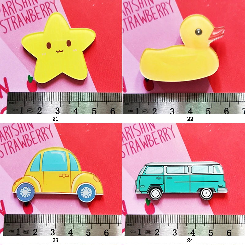 Рождество мультфильм утка самолет ракета акриловый кухонный декоративный