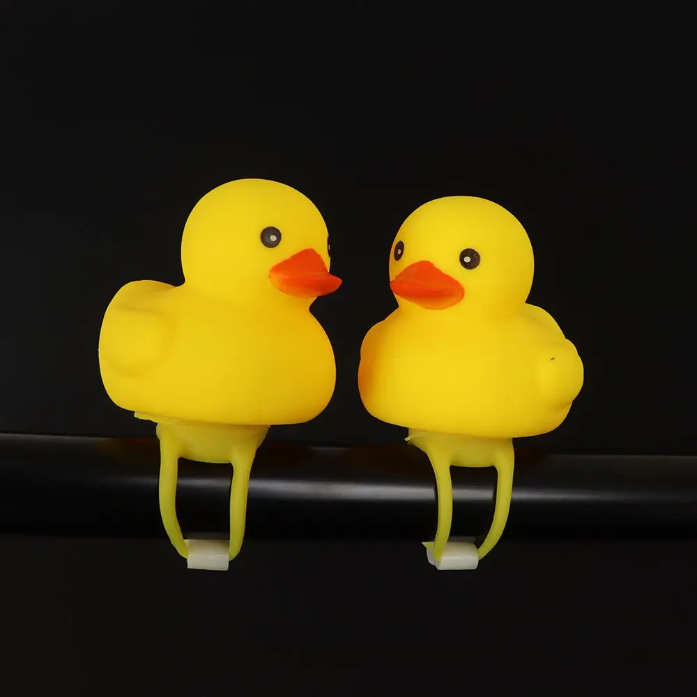 

Мультяшные велосипедные колокольчики в форме утки, горный велосипед, руль, утка, светящаяся головка, велосипедные аксессуары