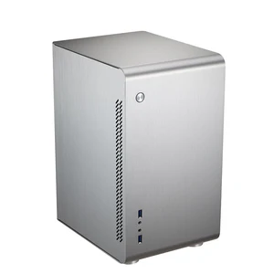 Алюминиевый Чехол Jonsbo U3 HTPC MATX Mini, для компьютера, длина 260 мм, жесткий диск 3,5 дюйма, блок питания ATX, USB3.0 * 2, для домашнего кинотеатра