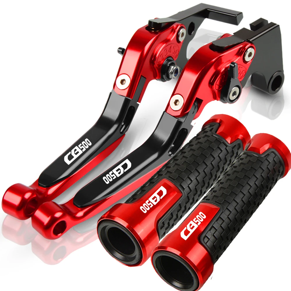 

CB 500R 500F 500X Motorcycle Grips Handle Grips Brake Clutch Levers FOR HONDA CBR500R CB 500 F X 2013 2014 2015 2016 2017 2018