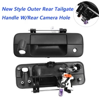 black tailgate handle with keyhole and camera hole for toyota tundra 2007 2008 2013 auto exterior handle car styling 69090 0c051