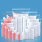 Прозрачный самоклеящийся пластиковый пакет-саше для алмазной живописи, 100 шт.