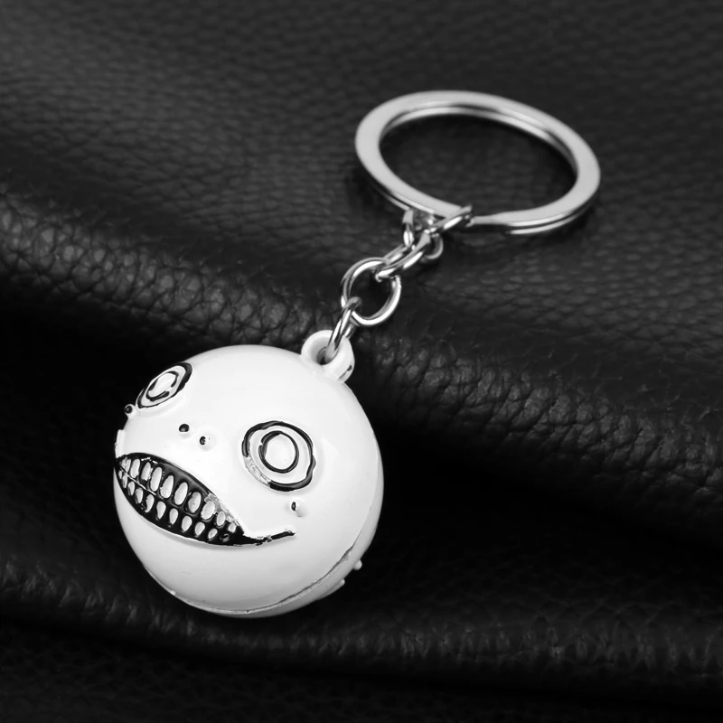 Модные игровые украшения NieR Automata брелки с роботом 2B Emil No2 Тип B металлический