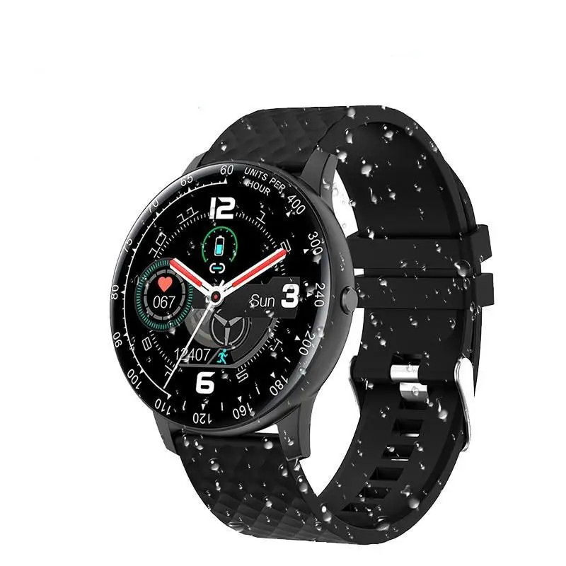 

H30 Smart Watch Men Women DIY Watchface Full Touch Fitness Tracker Heart rate Blood Pressure Smart Clock IP68 Waterproof watch