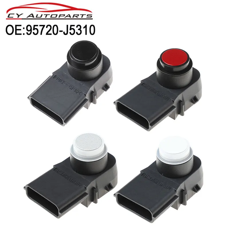 Фото 4 цвета Новые парковки PDC Сенсор для Hyundai Kia 95720-J5310 95720J5310 помощь при парковке объект Сенсор №1