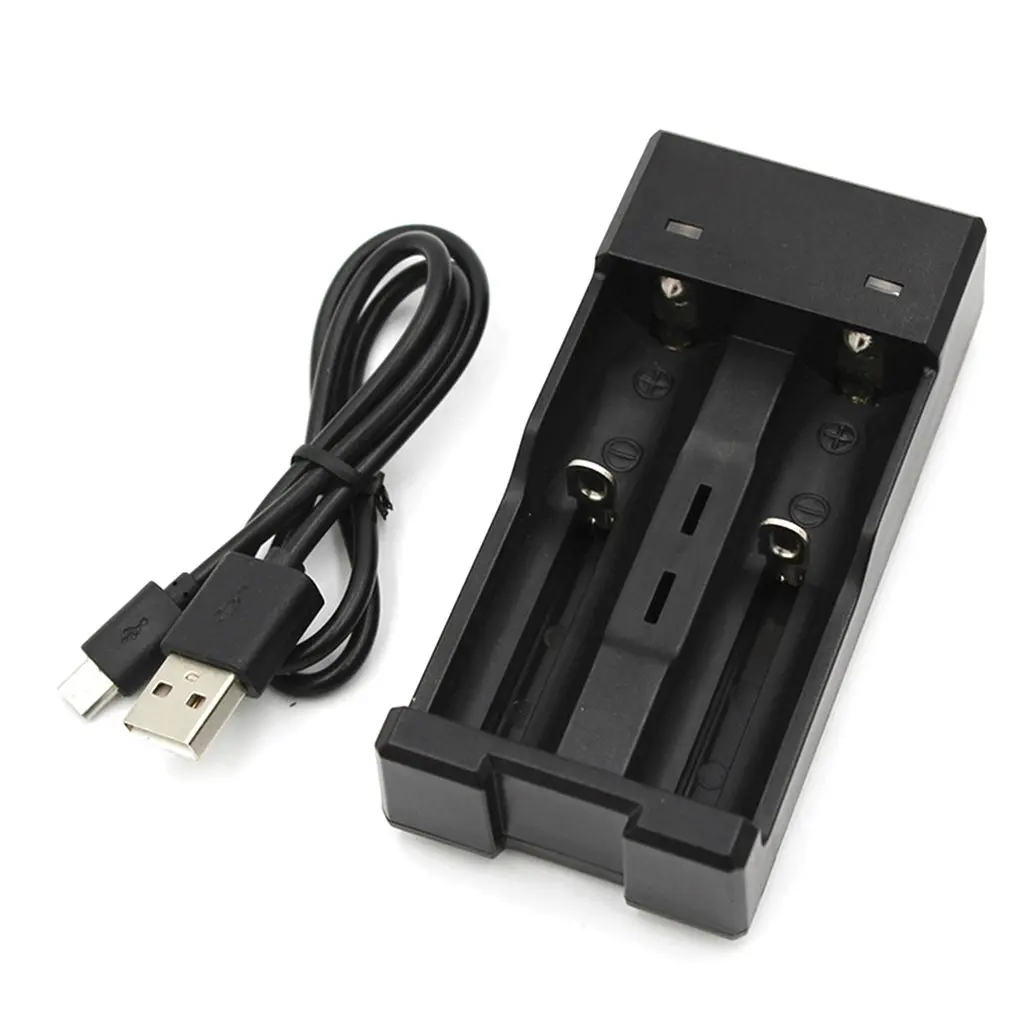 18650 Зарядное устройство Usb литиевая батарея двойной слот зарядное защита от
