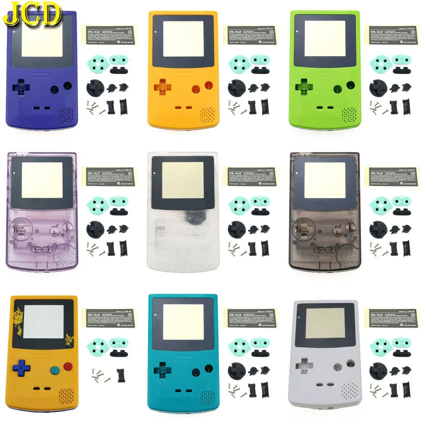 Пластиковый чехол JCD для игровой консоли Nintendo Gameboy цветная игровая консоль GBC
