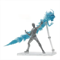 dragon effect decoration fight with dragaon model with bracket for gundam model general scale model