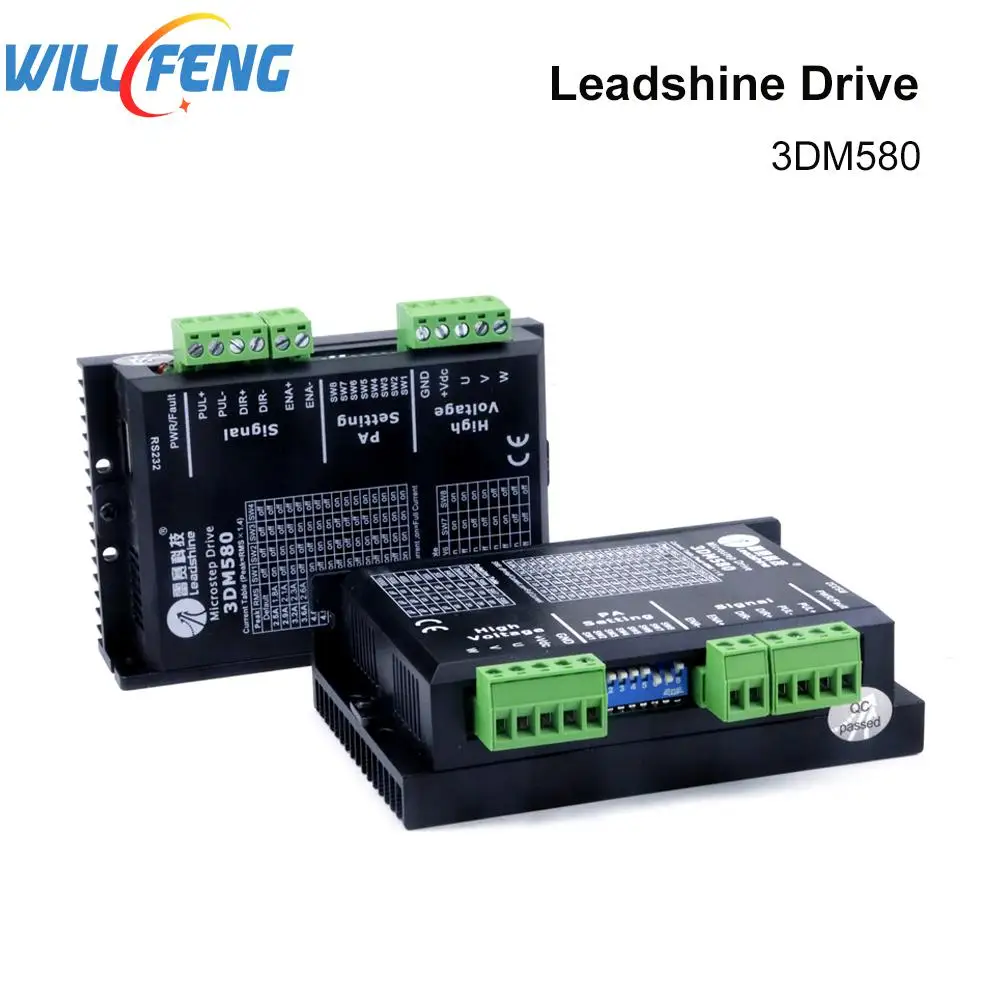 Шаговый привод Will Feng Leadshine 3DM580 3 фазы 36 В постоянного тока 1 0 а для лазерного