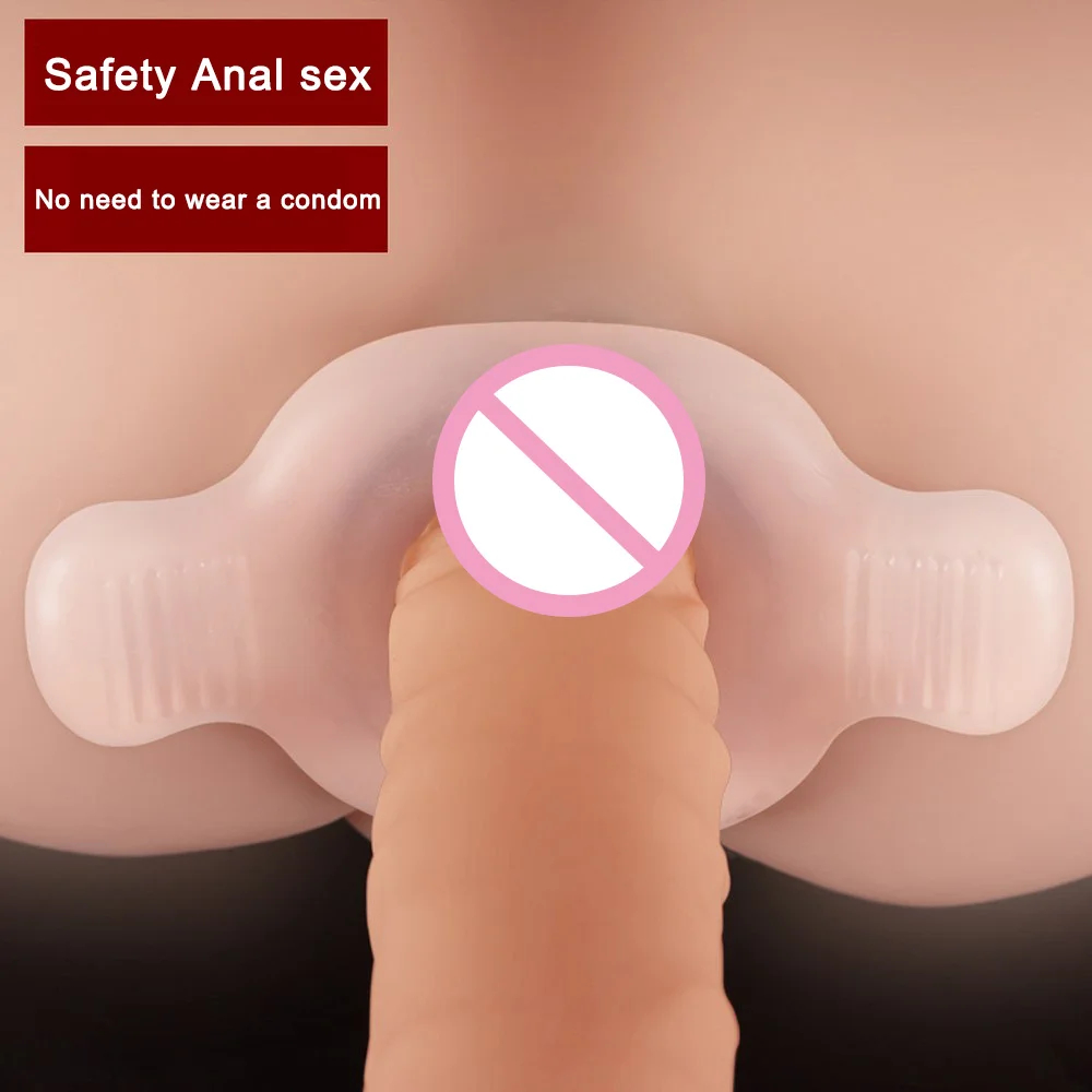 Мягкая силиконовая Анальная пробка кулак мастурбатор на присоске анальный
