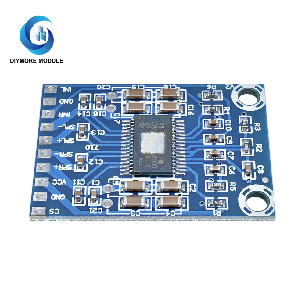 XH-M562 двухканальный Мини цифровой аудио усилитель класса D DC 12V-24V 2x50 Вт 50 + Мощность