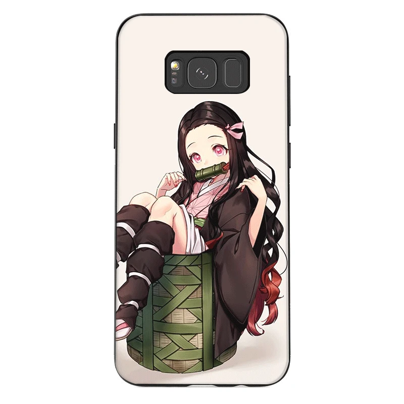 Чехол для телефона для samsung Galaxy A70 A60 A50 A40 A30 A20 A10 A10s A20s A30s A40s A50s A3 A5 A6 A7 A8 A9 крышка Kimetsu без Yaiba
