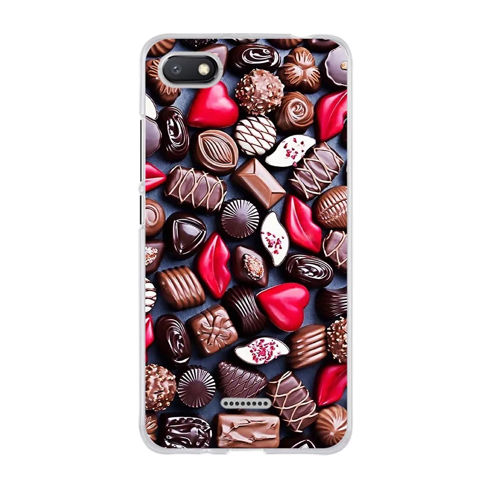 

For Redmi 6A 6 A Redmi6a Case Soft TPU Silicone Case For Xiaomi Redmi 6A Cover Lemon Pattern Capa For Redmi 6A Redmi6a Funda