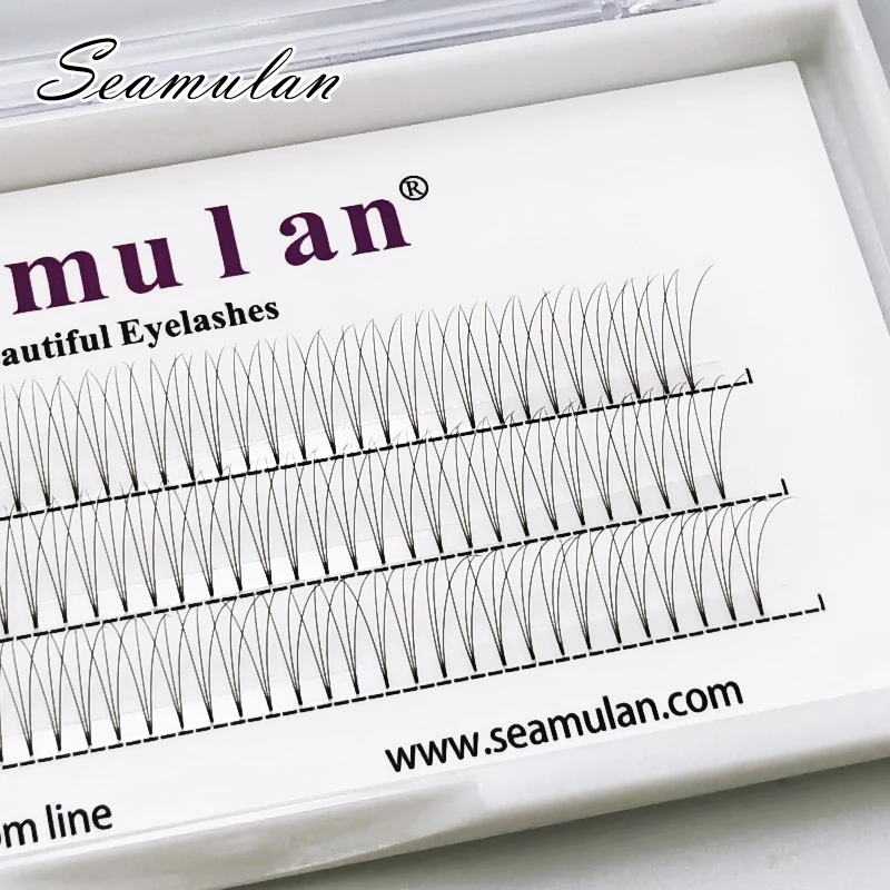 Ресницы Seamulan для наращивания объемные ресницы накладные с цветком | Красота и