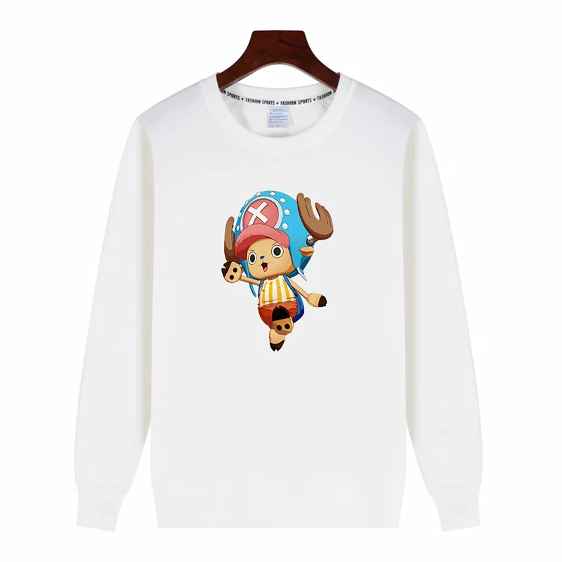 One piece offwhite Мужская Толстовка Повседневная с принтом и круглым вырезом в стиле хип