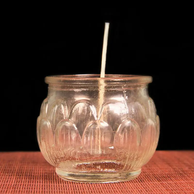 

1pcs Silver candle wick holder3 holes60pcsRound double sided tape2cm60pcs Wick15cm The candle is made of high quality cotton