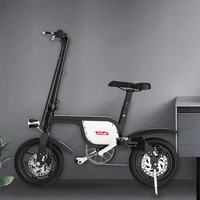 smart folding electric bike mini electric bicycle city ebike with lcd%ef%bc%8cled headlight%ef%bc%8cendurance 35 40km