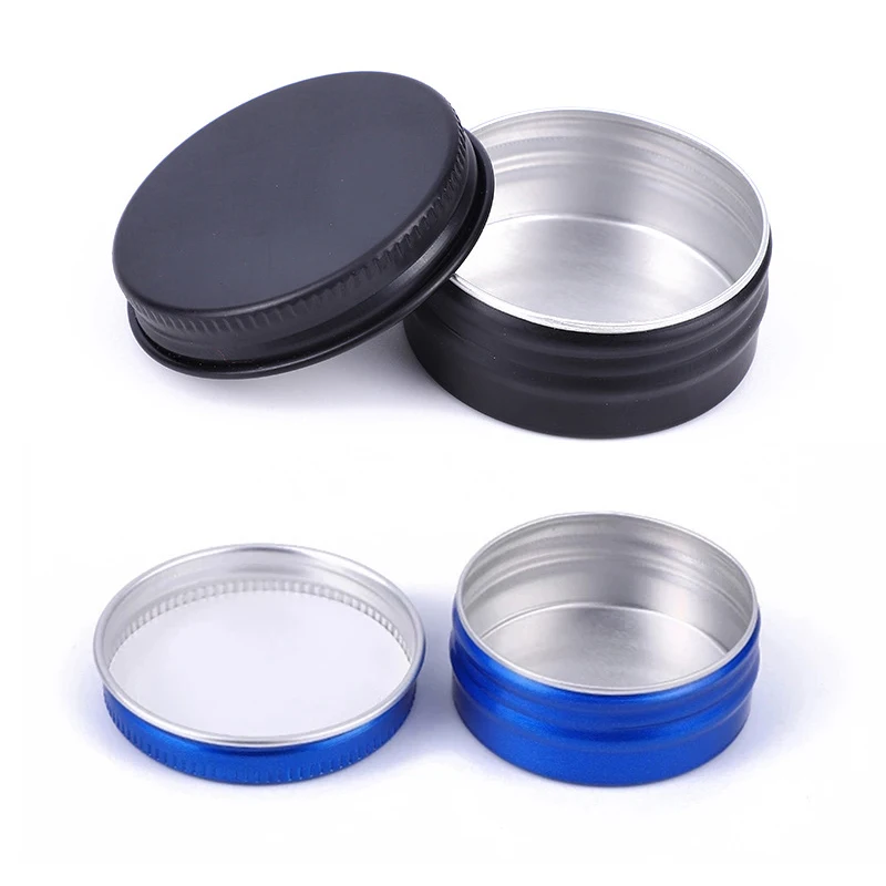 10PCS 5/10/15ML Mini Round Empty Aluminum Tin Storage Lid Jars for Cosmetic Spices Tea Can Organizer Cream Lipstick Ointment | Дом и сад