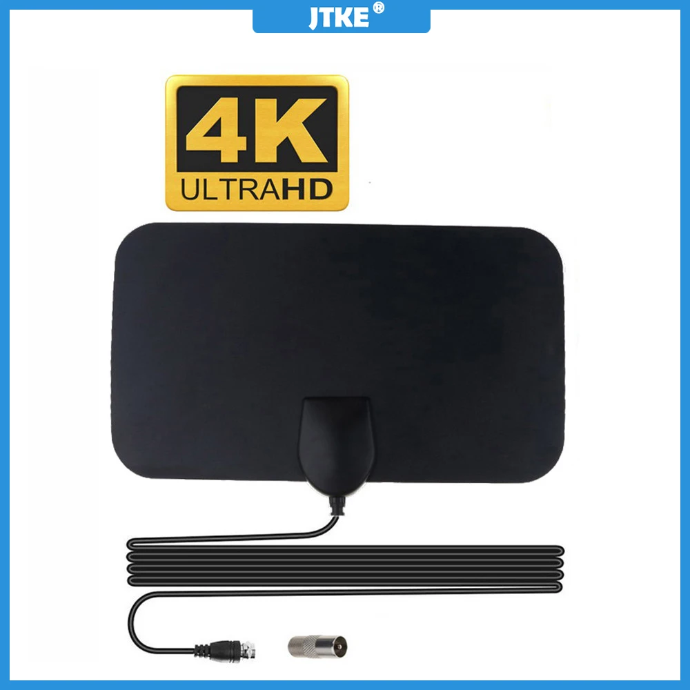 JTKE высокое качество 4K 25dB с высоким коэффициентом усиления HD TV DTV коробка цифров ТВ