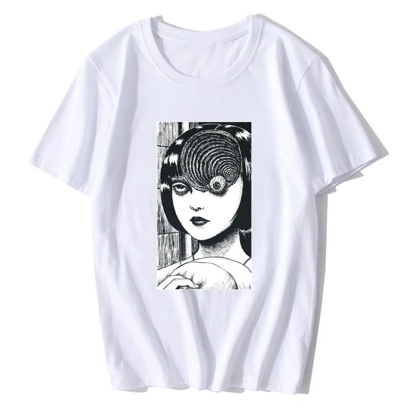 Футболка мужская удзумаки модная повседневная рубашка смешная хлопковая с