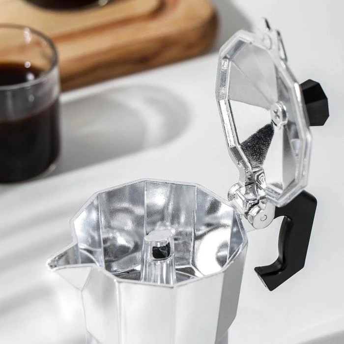 Кофеварка гейзерная Доляна Alum | Бытовая техника