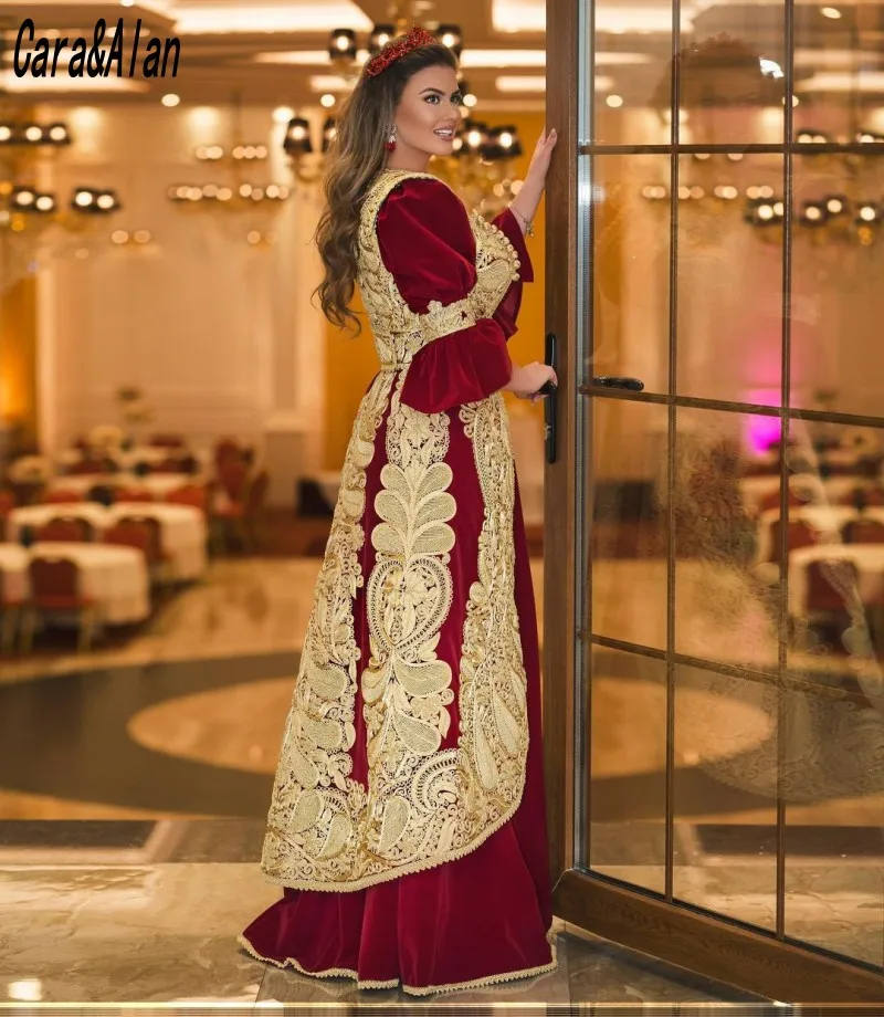 Handmade Traditional Kosovo Dresses For Prom 2021 vestido De Fiesta De Boda Embriodery Evening Dress Celebrity Party Gowns