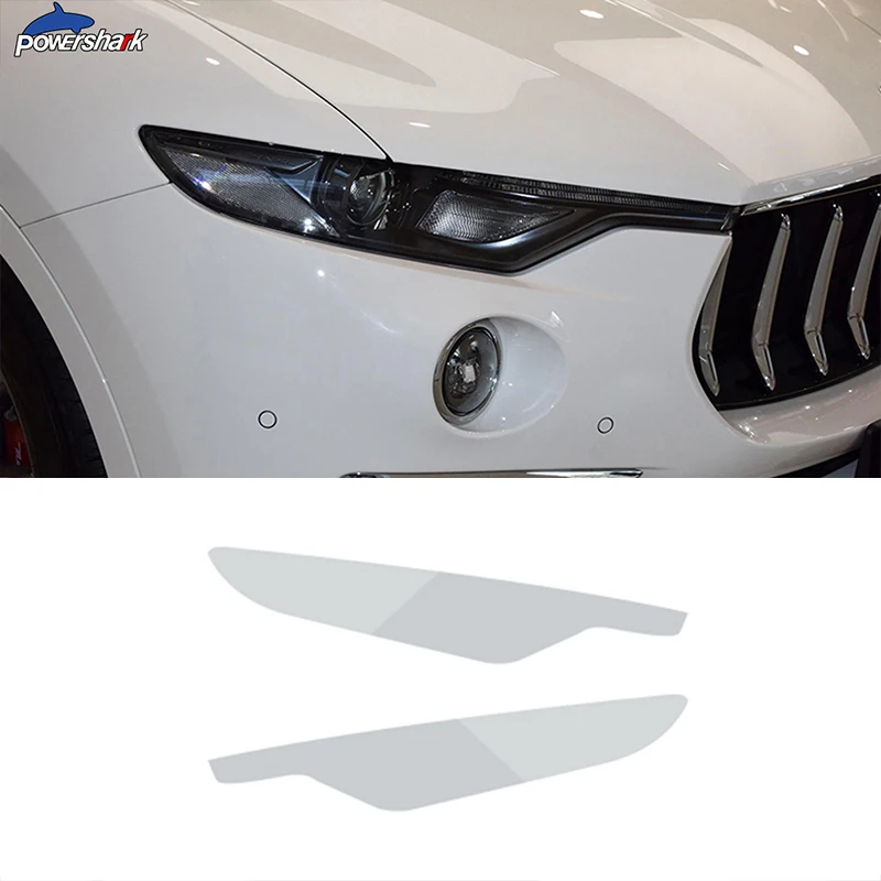 Защитная пленка против царапин для автомобильных фар Maserati Levante, стикер для аксессуаров, автостайлинг 2017 2018 2019 2020 2021