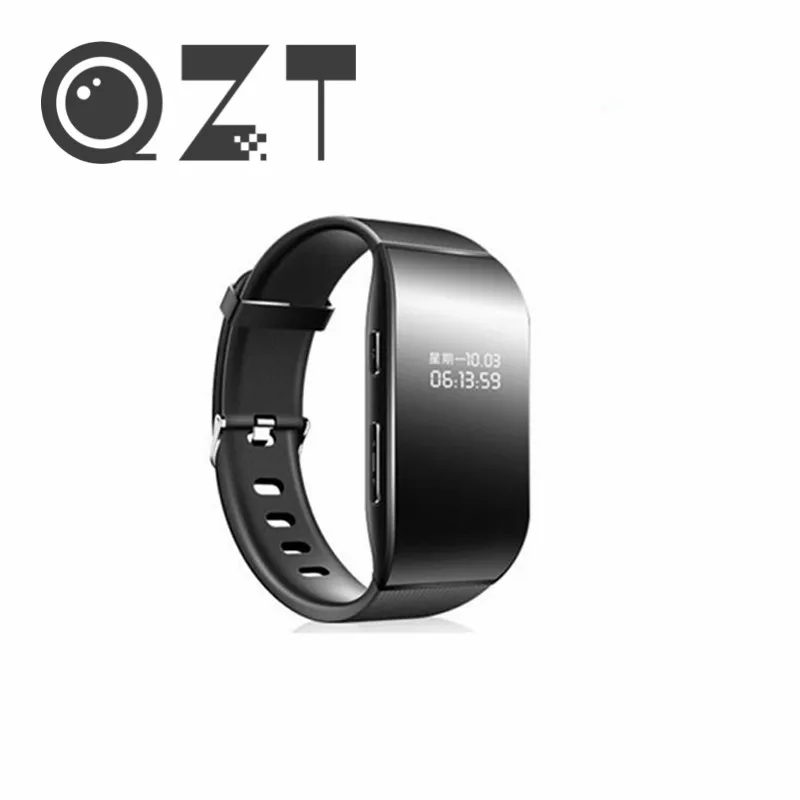 

QZT Digital Voice Recorder Watch Wristband Audio Recorder Professional Dictaphone MP3 Player Mini Sound Voice Activated Recorder