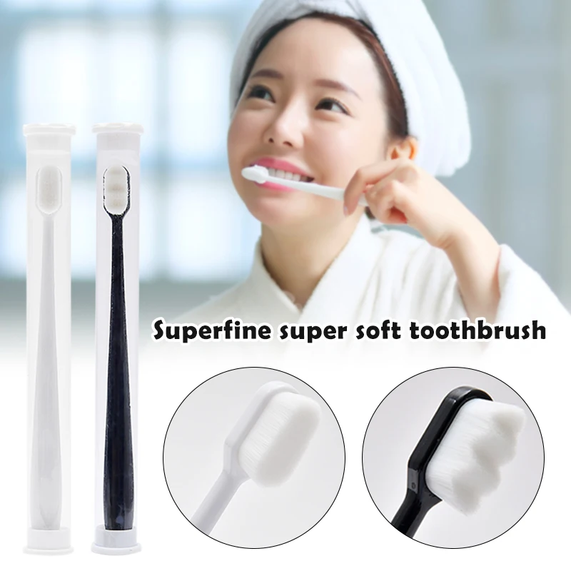 

Extra Soft Manual High Density Toothbrush Good Cleaning Effect Super Fine Bristles Toothbrush for Adult HK3