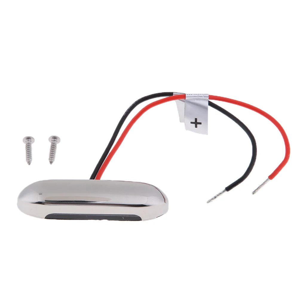 

Led Oblong Marine Boat Trailer Landscape Light Step Stair Lamp Courtesy Blue