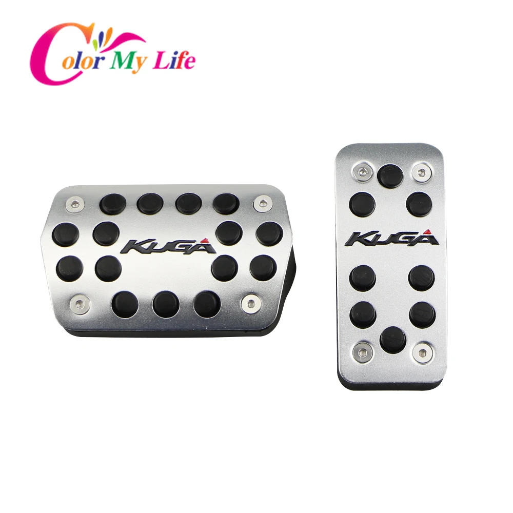 Алюминиевые автомобильные педали акселератора педаль тормоза крышка сцепления