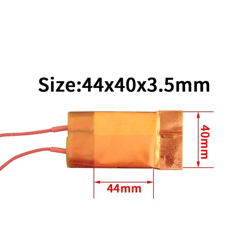 5PCS PTC нагревательный элемент 44x40 мм 110V 220V постоянный Температура термистор