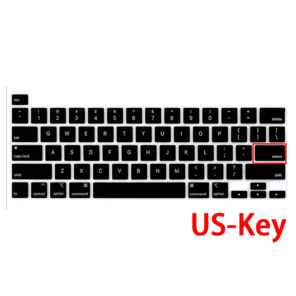 Чехол для клавиатуры ноутбука силиконовый чехол macbook pro16 A2141 новинка pro13 A2289 a2251