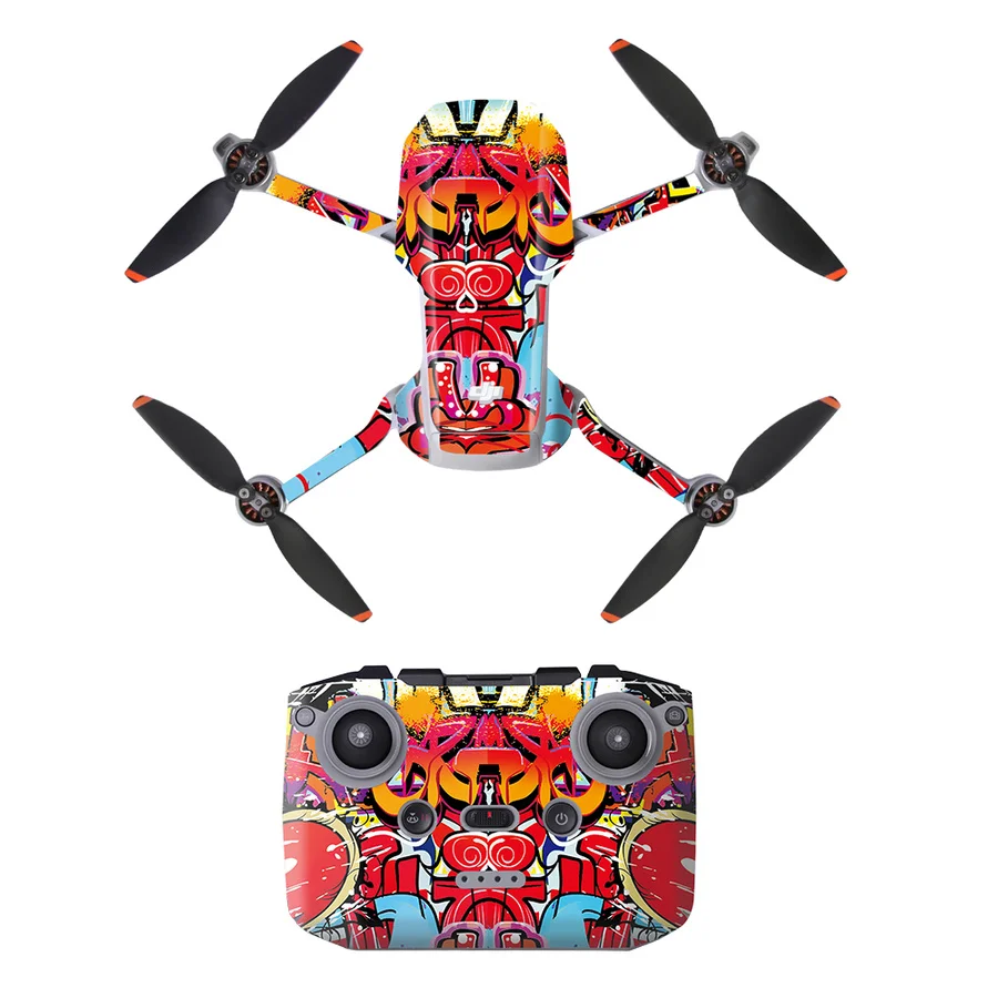 Наклейка на кожу с защитой от царапин для дрона DJI Mavic Mini 2 и пульта дистанционного