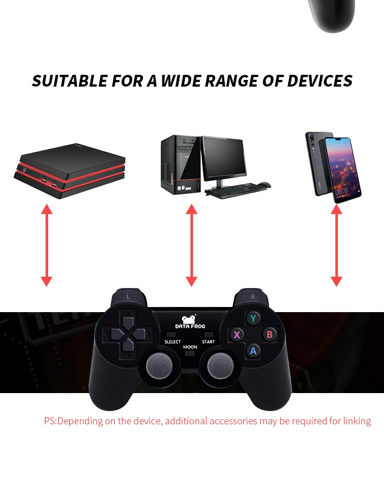 Игровая консоль-лягушка с 2,4G беспроводным контроллером HDMI, видео игровая консоль 600, классические игры для GBA family tv, Ретро игры