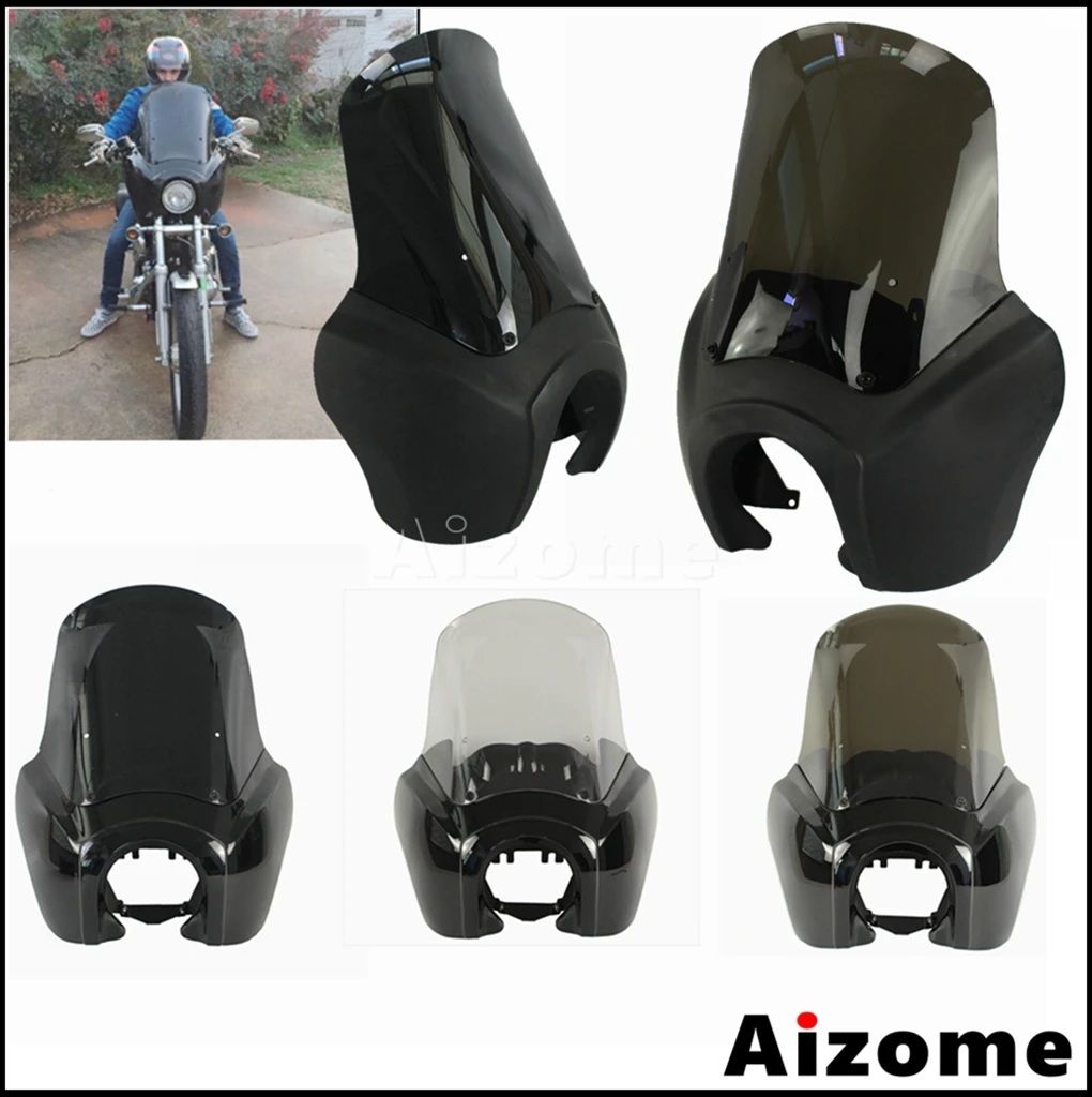 Обтекатель фары мотоцикла с внешним 15-дюймовым экраном для лобового стекла и