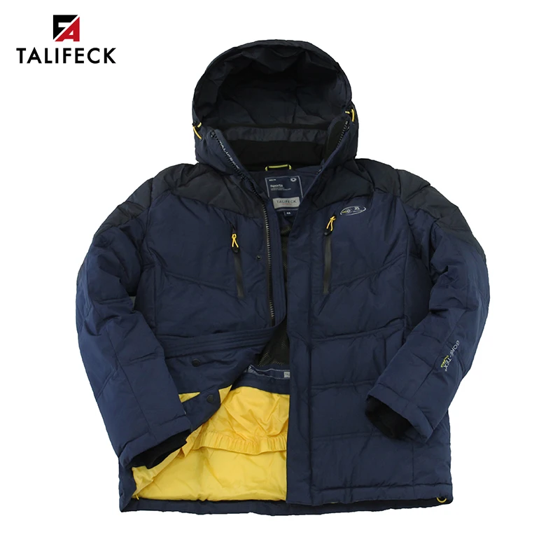 2022 New Men Winter Jacket Warm Cotton Thick Winter Coat Mens Patchwork Padded Jacket Parka Overcoat Russian Size Men Clothes