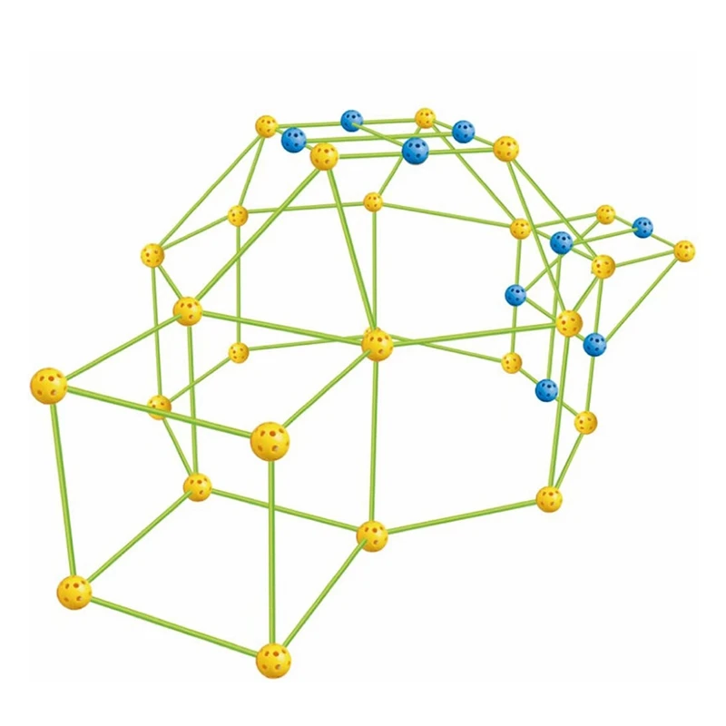 

Детский конструктор форт, здание, замки, туннели, палатки, набор «сделай сам», сборный 3D игровой дом, строительные игрушки для рождественско...