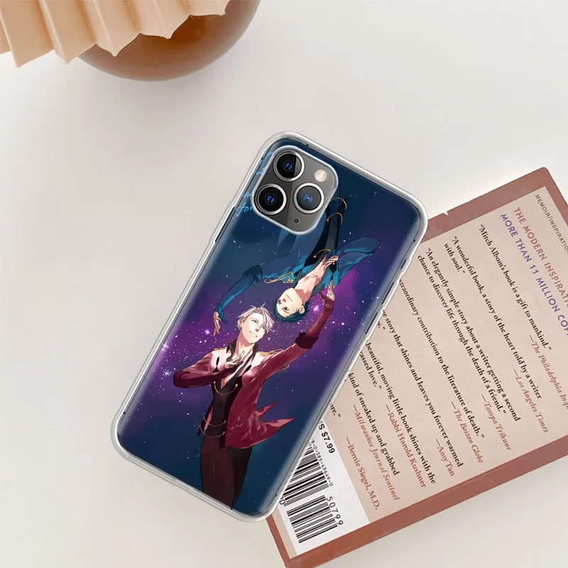 Чехол для телефона Yuri On Ice с аниме Iphone 13 Pro Max Apple 11 12 Mini SE 2020 X XS XR 8 7 Plus 6 6S 5 |